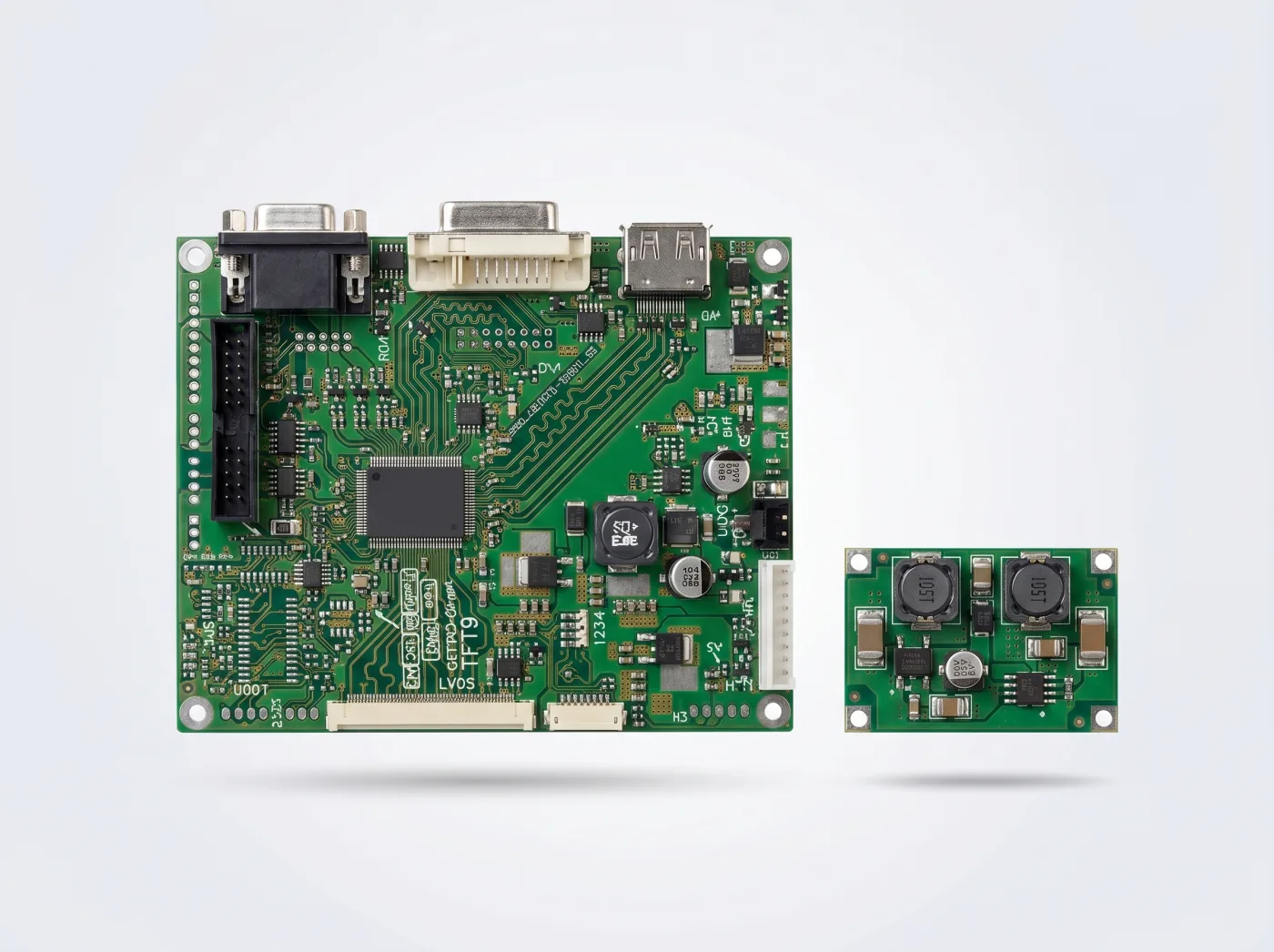 TFT-Controller und DCDC-Wandler