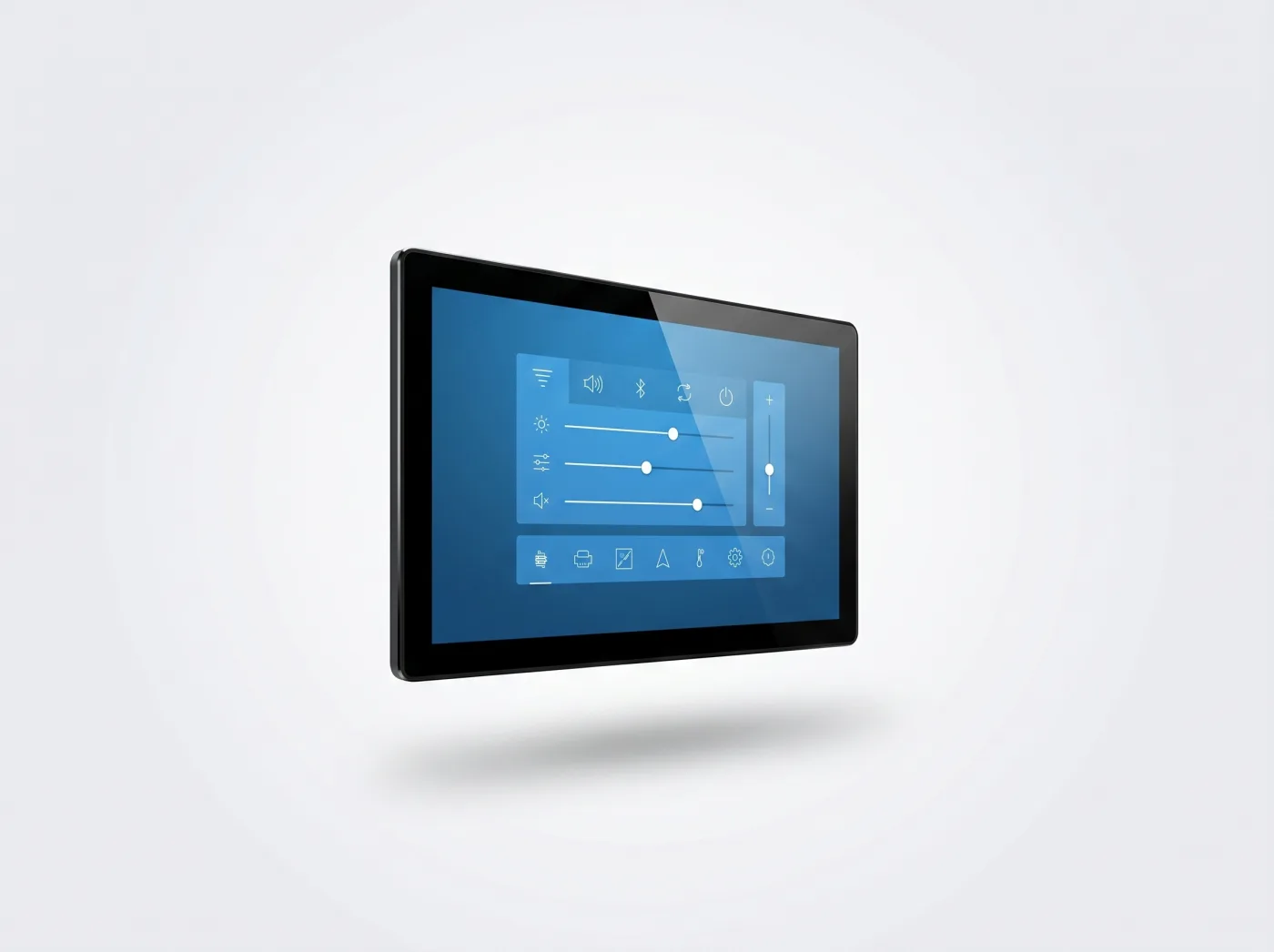 Multitouch-Industriemonitor