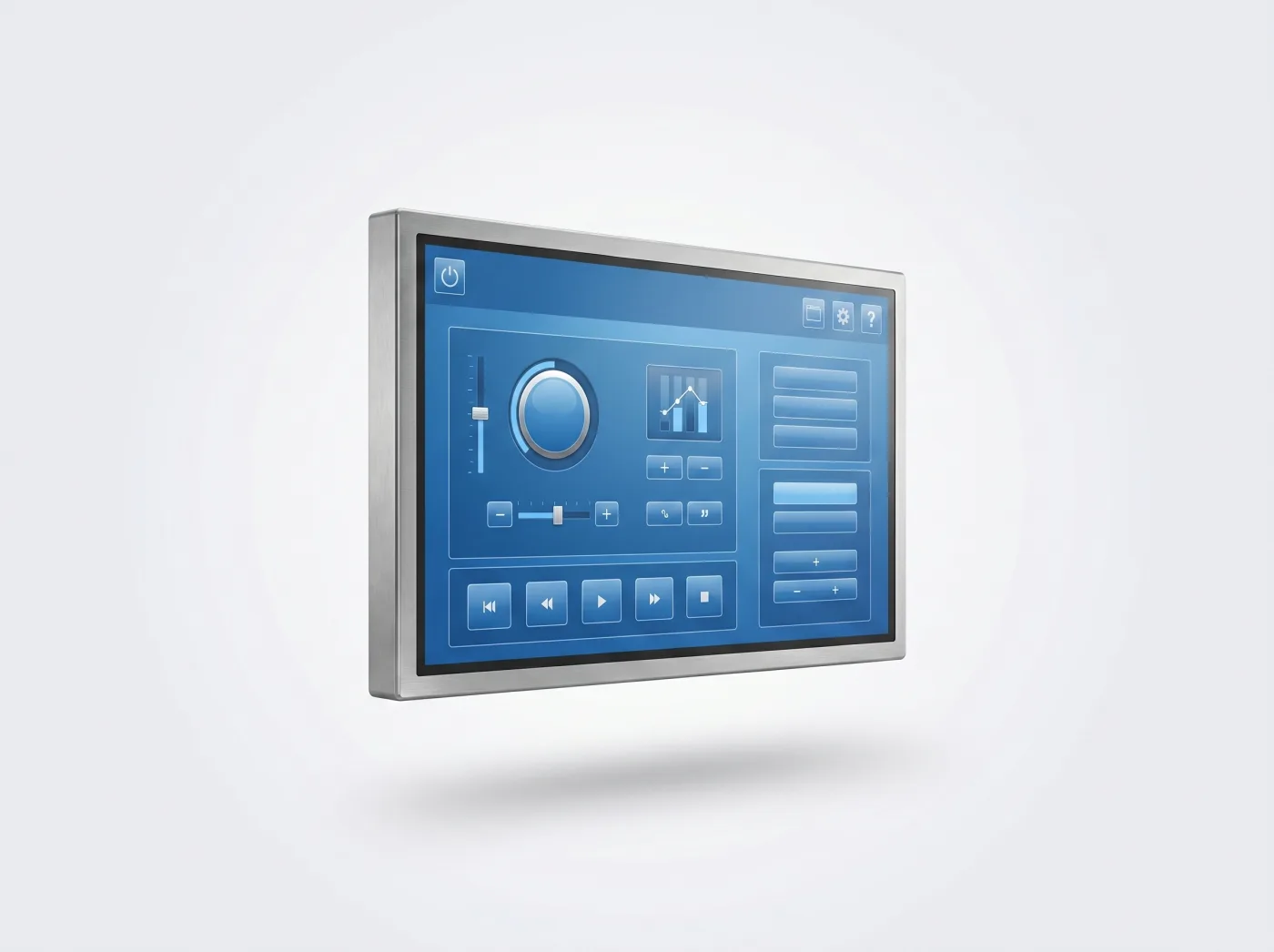 Zertifizierter Industriemonitor