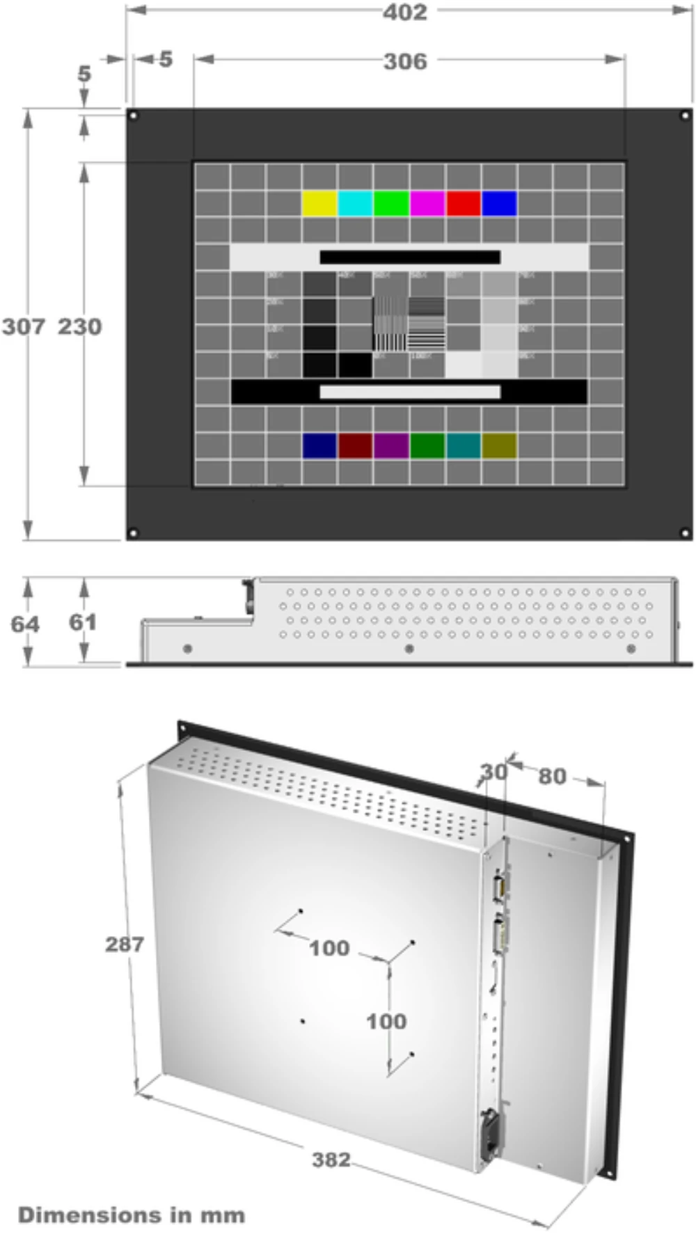 LCD15ML-5G, 15″ Monitor / Panel-PC von GEPRO